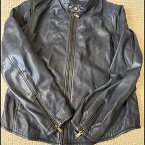 Massimo Dutti Genuine sheep leather jacket-men’s xl